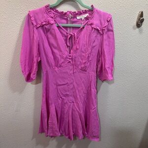 Olivaceous Orchid Pink Purple Dress NWT Small